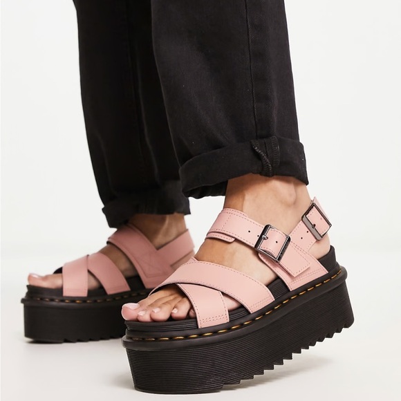 Dr. Martens Voss II in pink Sz 8 - Picture 3 of 7